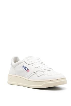 Sneakers basse Medalist in pelle Autry | AULWGG04GOAT WHITE